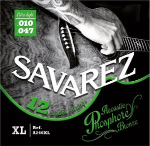 Струны для акустической гитары SAVAREZ A240XL