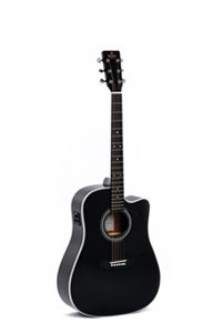 Акустическая гитара Sigma DMC-1E-BK